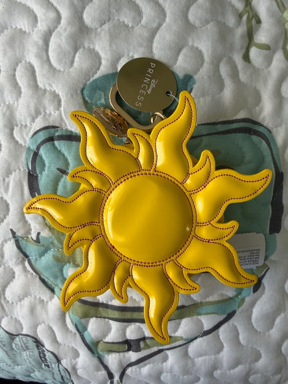 Disney Princess Rapunzel Yellow Sun coinpurse